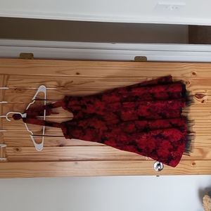 Red rose Hot Topic dress